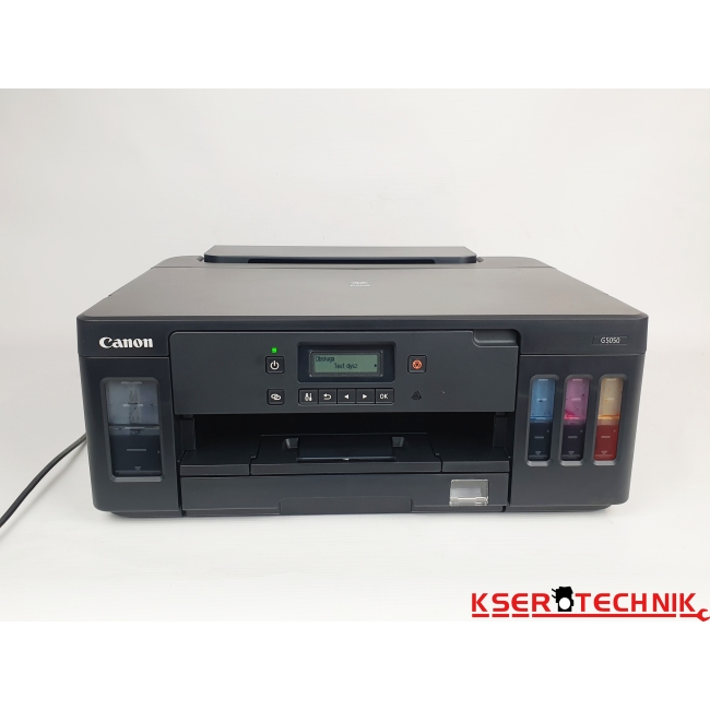 Canon Pixma G5050 - Brak głowic